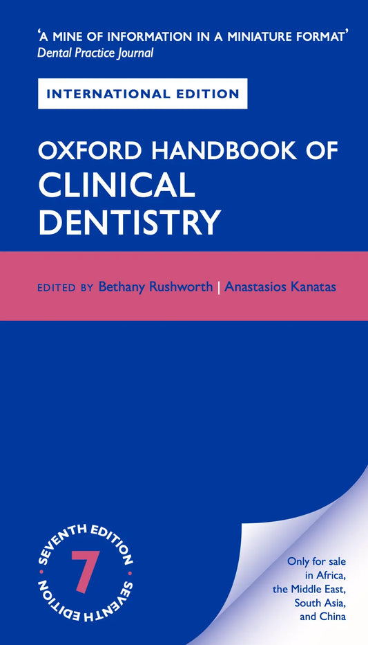 Oxford Handbook of Clinical Dentistry 7th Edition Original Javed Books