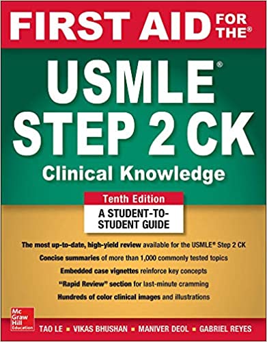 First Aid For The USMLE Step 2 CK Clinical Knowledge – Javed Books