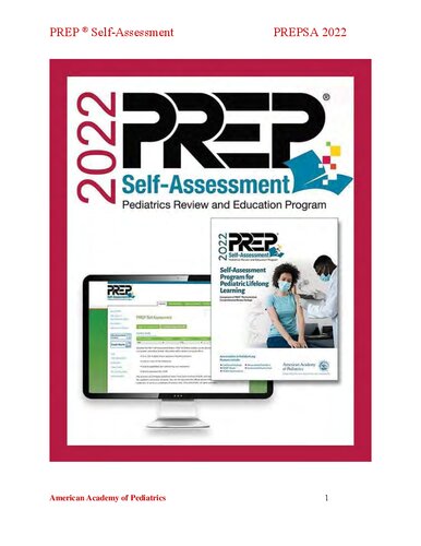 2022 PREP Self-Assessment