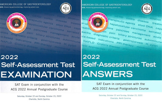 ACG 2022 Self Assessment test Q/A Gastroenterology