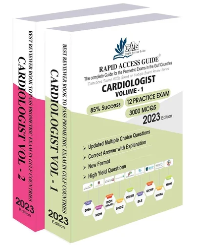 RAPID ACCESS GUIDE Cardiologist Book Prometric Exam MCQ Questions 2023