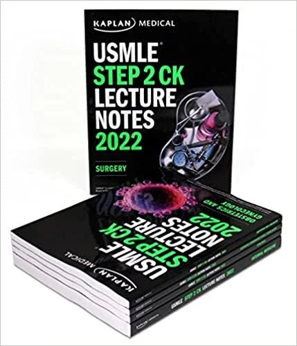 KAPLAN USMLE Step 2 CK Lecture Notes 2022: 5-book set