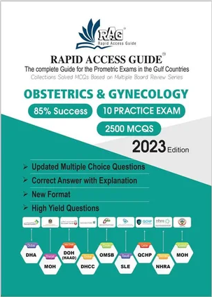 RAPID ACCESS GUIDE Gynecologist Book Prometric Exam Questions 2023